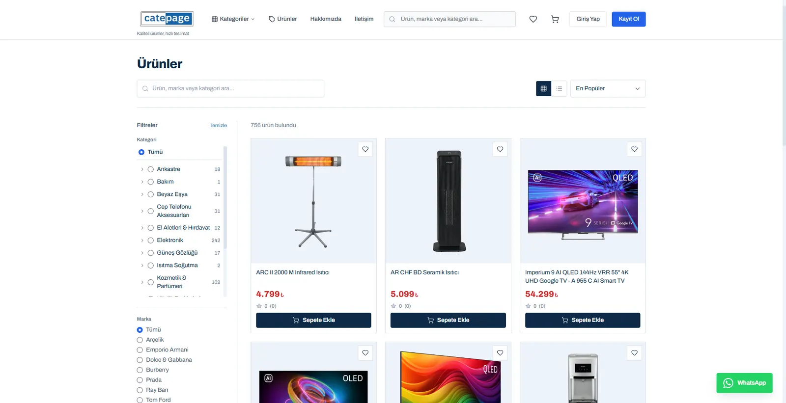Affiliate MLM Yönetim Sistemi — ekran 1
