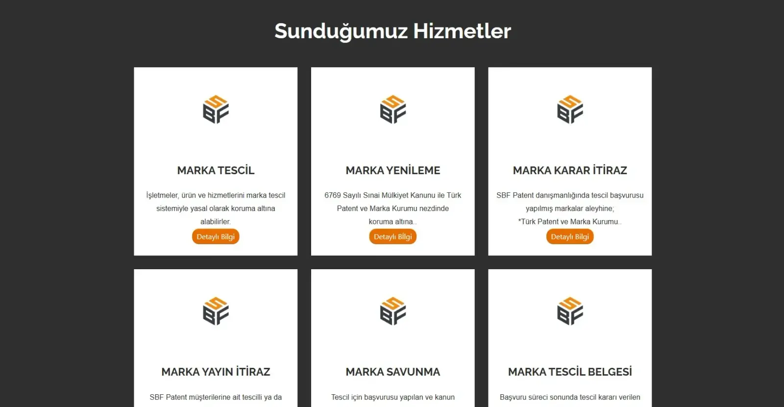 Marka Tescil Başvuru Eklentisi ve Patent Sitesi — ekran 2