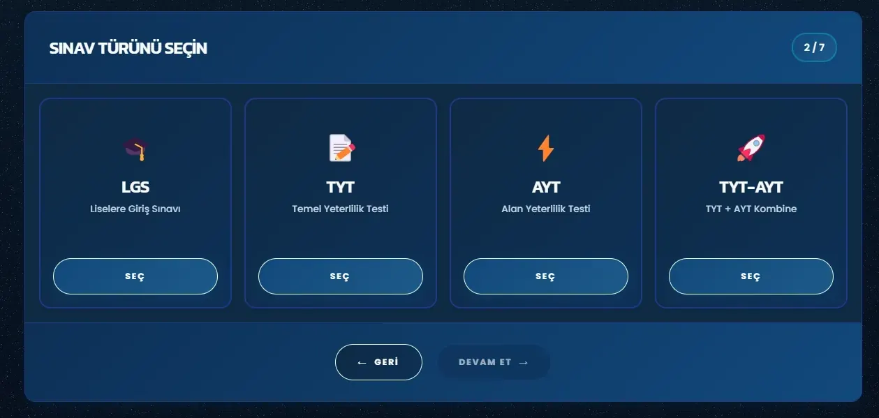 Setinisec Level Test - AI Destekli Kitap Öneri Sistemi — ekran 1